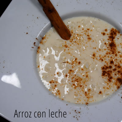 Arroz con leche elaborado por nosotros