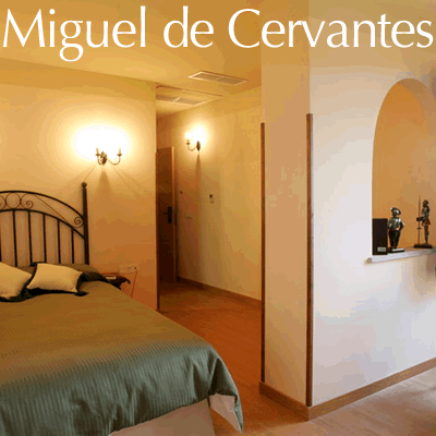 Reservar la habitaci�n dedicada a Miguel de Cervantes