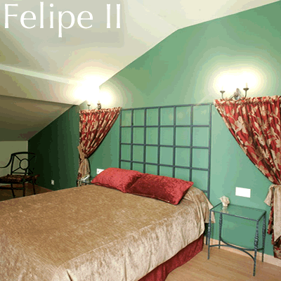 Reservar habitaci�n doble dedicada a Felipe II