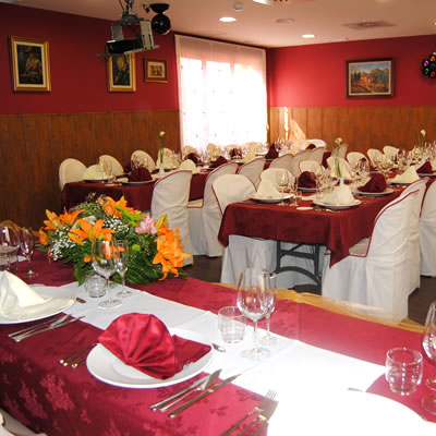 Sal�n decorado para una boda